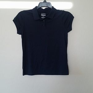 Navy Blue collar shirt